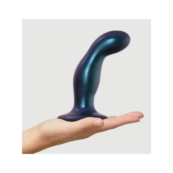 Темно-синяя насадка Strap-On-Me Dildo Plug Snaky size M