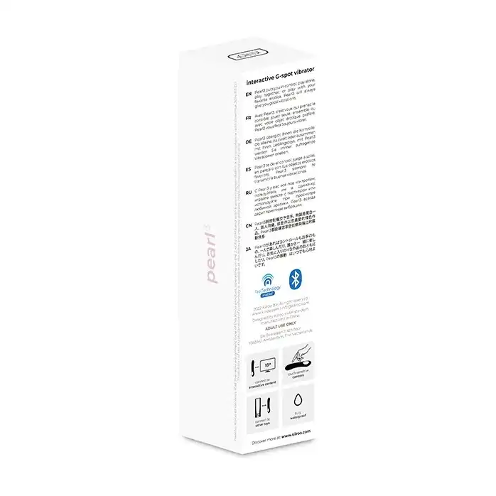 Нежно-розовый интерактивный вибратор Pearl3 - 20 см. Фотография 5.