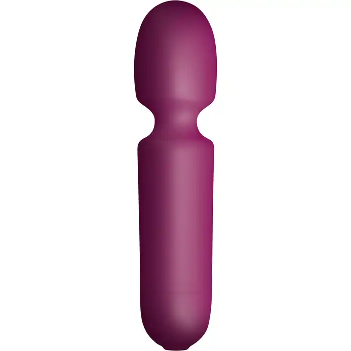 Сливовый wand-вибратор Playful Passion - 16,9 см