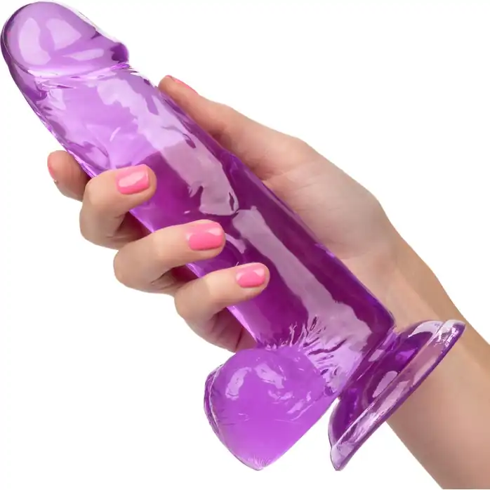Фиолетовый фаллоимитатор Size Queen 6 - 20,25 см - Size Queen. Фотография 2.