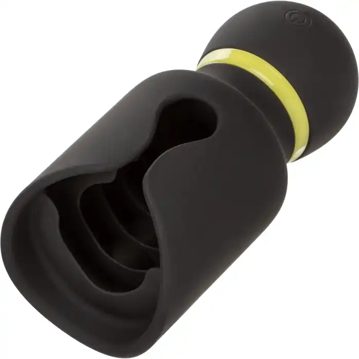 Черный вибромастурбатор Flickering Stroker - Boundless. Фотография 10.