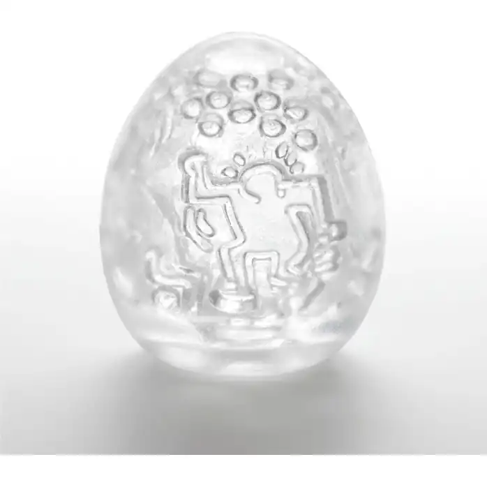 Мастурбатор-яйцо Keith Haring EGG DANCE - Keith Haring Collaboration. Фотография 2.