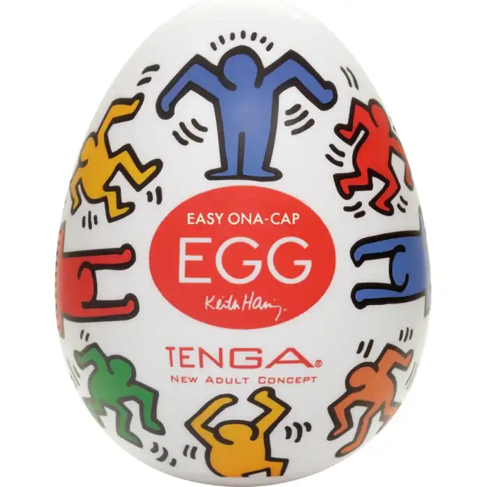 Мастурбатор-яйцо Keith Haring EGG DANCE - Keith Haring Collaboration