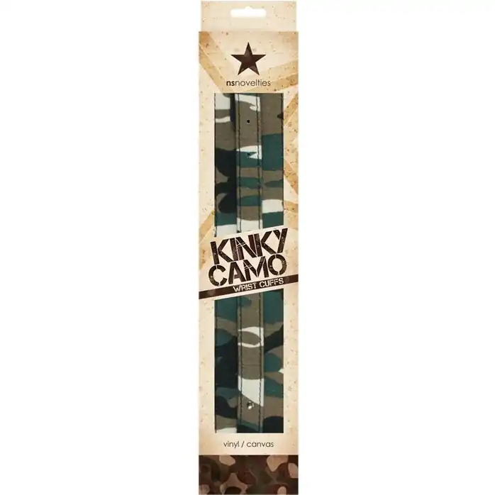 Камуфлированные манжеты на руки Kinky Camo - Kinky Camo