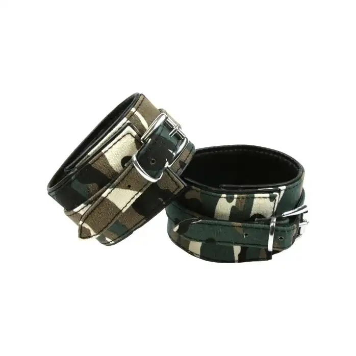 Камуфлированные манжеты на ноги Kinky Camo - Kinky Camo. Фотография 2.