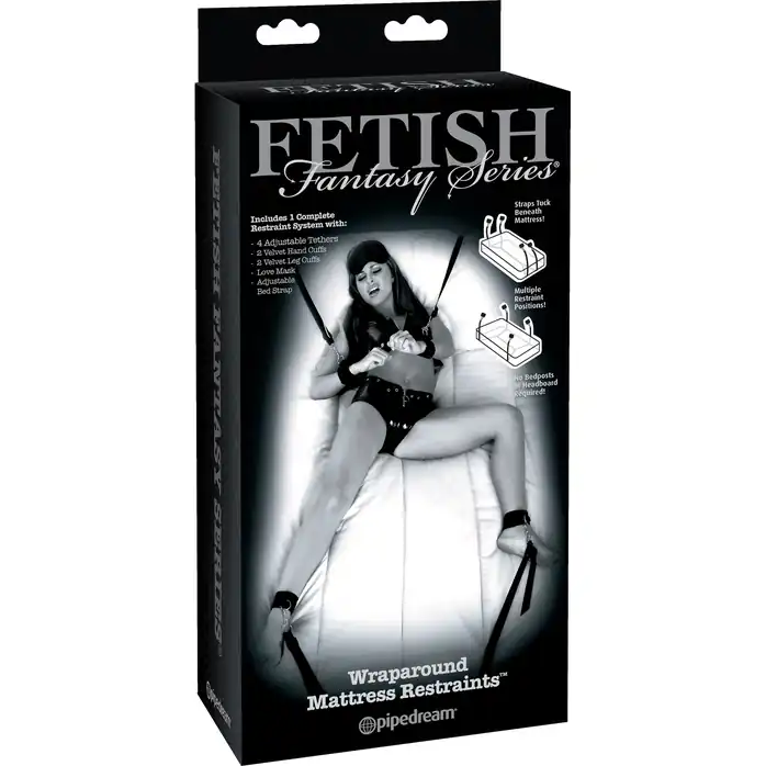 Фиксаторы для кровати Wraparound Mattress Restraints - Fetish Fantasy Limited Edition. Фотография 4.