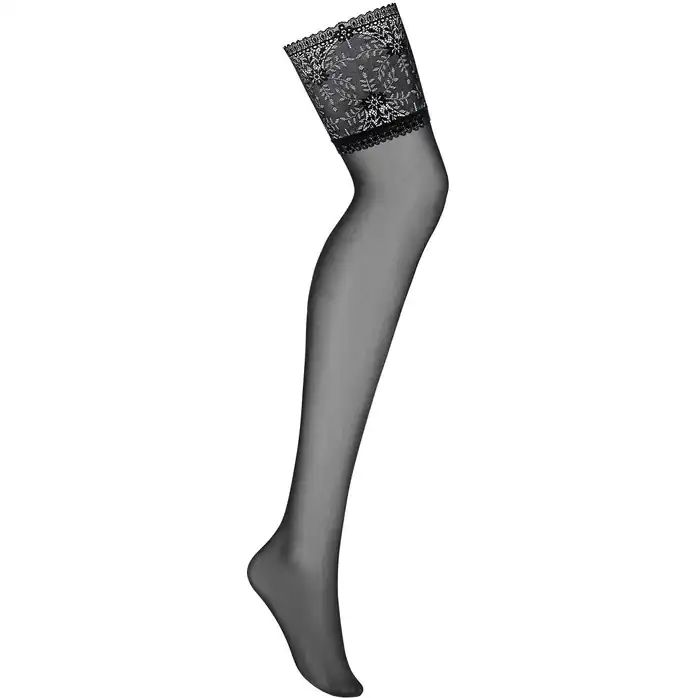 Чулки с широким цветочным кружевом Intensa Stockings - Sexy