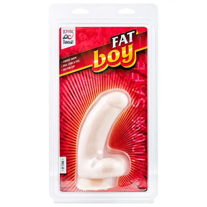 Изогнутый дилдо Fat Boy - 17 см. Фотография 2.