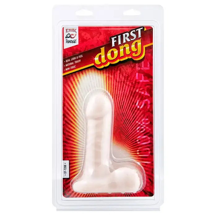 Первый фаллоимитатор First Dong - 13,5 см. Фотография 3.