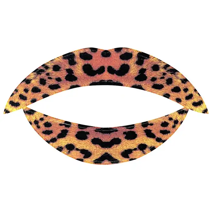 Lip Tattoo Леопардовый. Фотография 2.