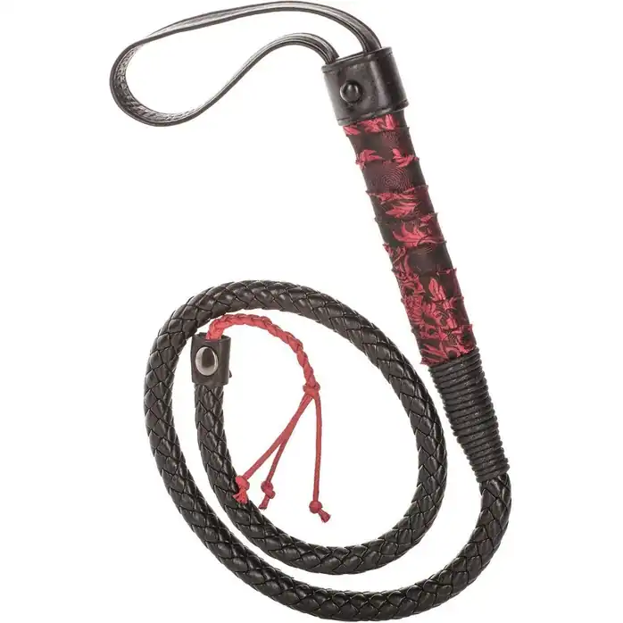 Кнут Scandal Bull Whip с кружевной рукоятью - Scandal. Фотография 2.