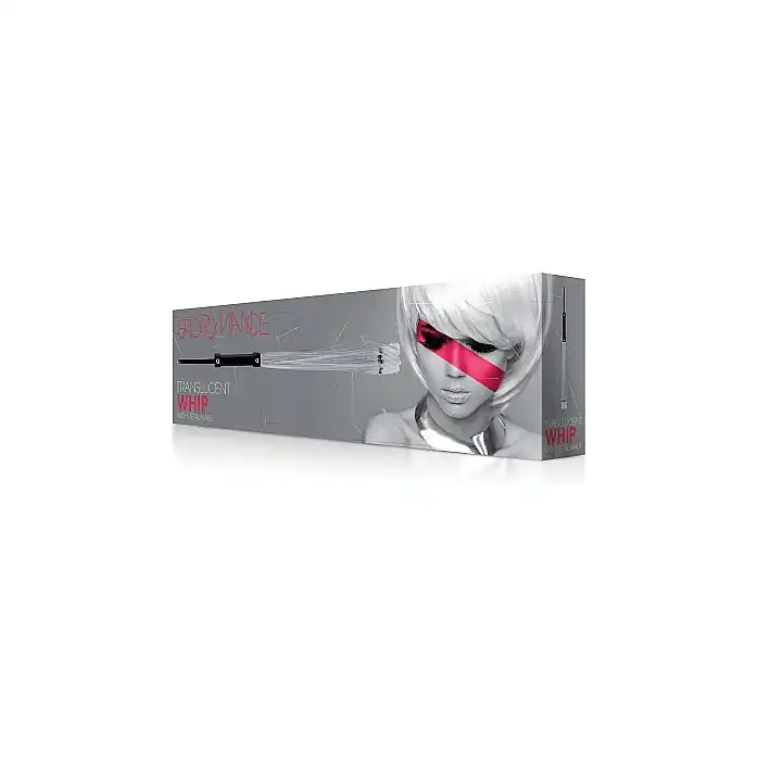 Плётка с твердой рукоятью и металлическими заклепками Black with White - Bad Romance. Фотография 2.