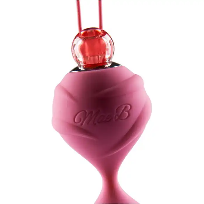 Розовые вагинальные шарики Lovely Vibes Laced Love Balls. Фотография 2.