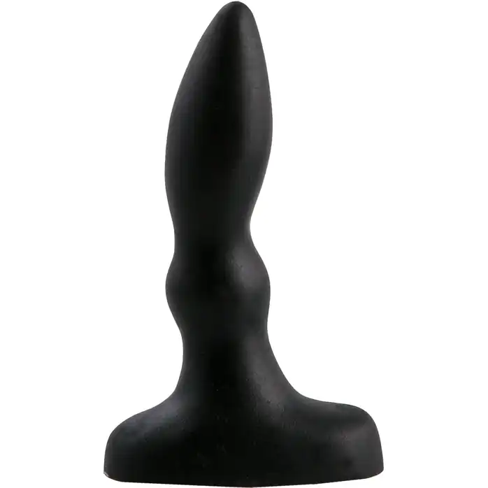 Черный анальный стимулятор Beginners p-spot massager - 11 см - Back Door Collection