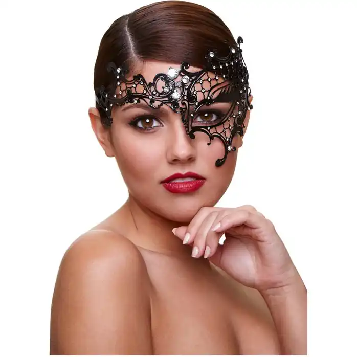 Маска со стразами Mask Seductress - Masq Collection