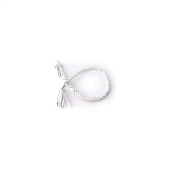 Белая плеть Змея - 60 см - BDSM accessories