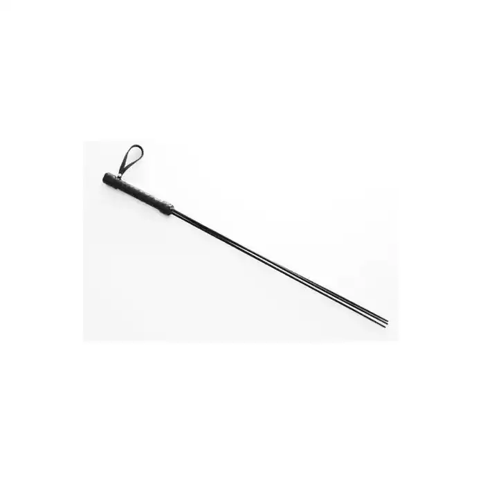 Чёрный стек в виде розг - 62 см - BDSM accessories