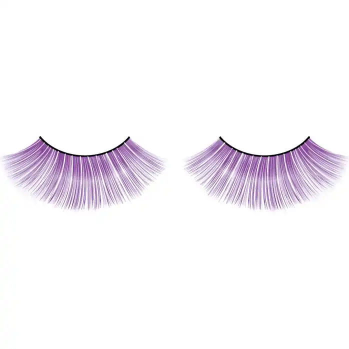 Длинные фиолетовые ресницы Deluxe - Eyelashes Collection