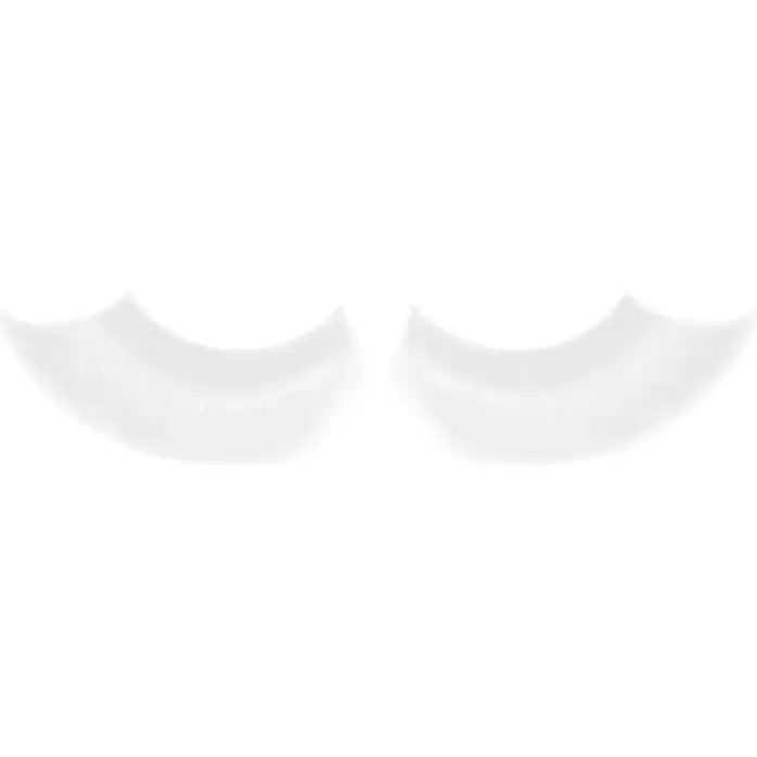 Белые ресницы-перья - Eyelashes Collection