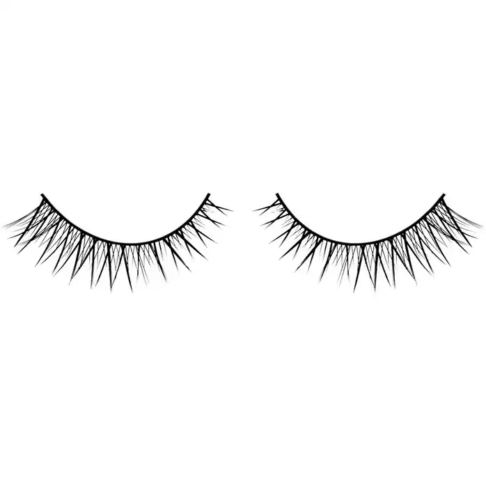 Короткие черные ресницы Deluxe - Eyelashes Collection