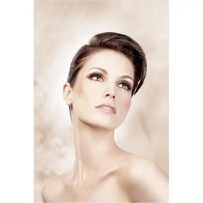 Черные ресницы с чередованием длинных и коротких ресничек Premium - Eyelashes Collection. Фотография 2.