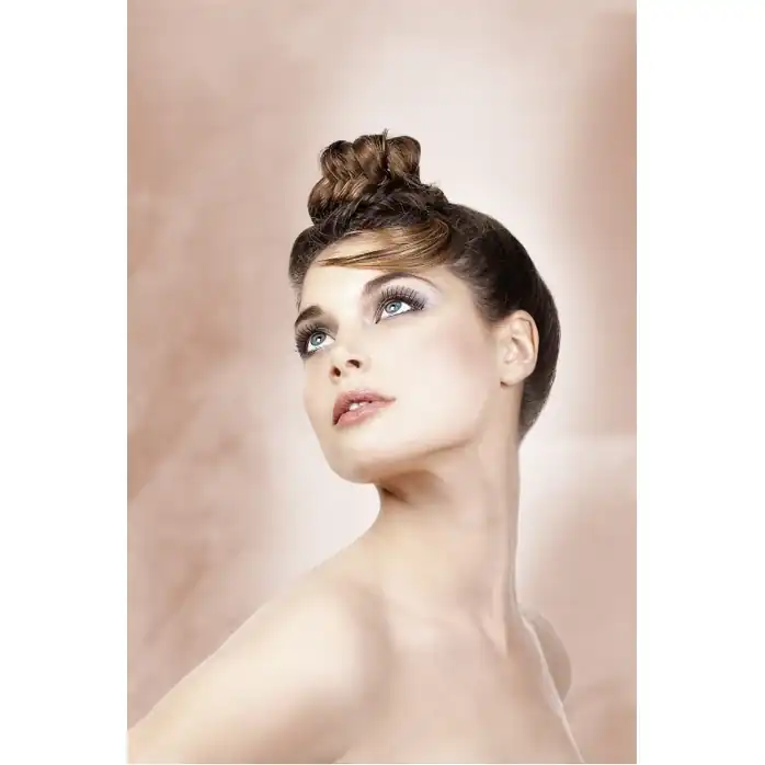 ЧЕрные ресницы из отдельных подкрученных ресничек Premium - Eyelashes Collection. Фотография 2.