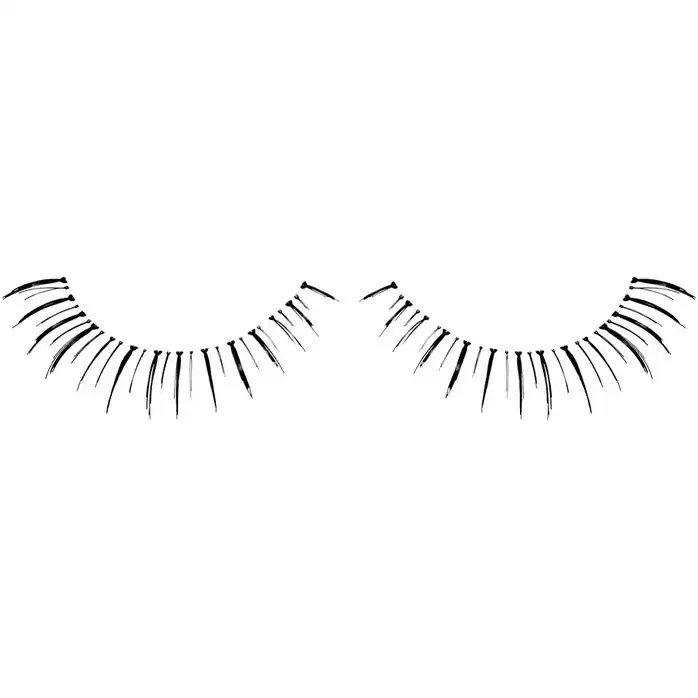 ЧЕрные ресницы из отдельных подкрученных ресничек Premium - Eyelashes Collection