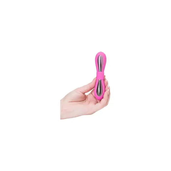 Розовый мини-вибратор My Vibe - 12,5 см - Kanikule basics. Фотография 2.