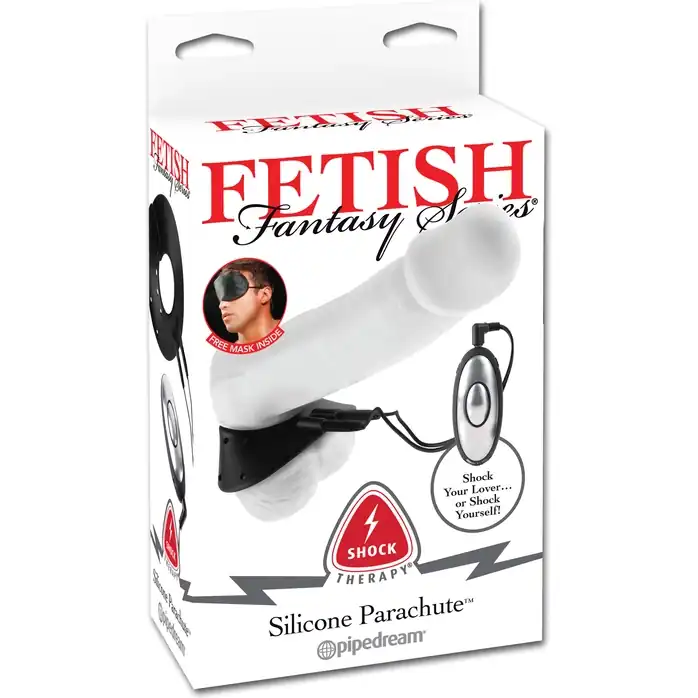 Электростимулятор-накладка на мошонку Shock Therapy Silicone Parachute - Fetish Fantasy Shock Therapy. Фотография 2.