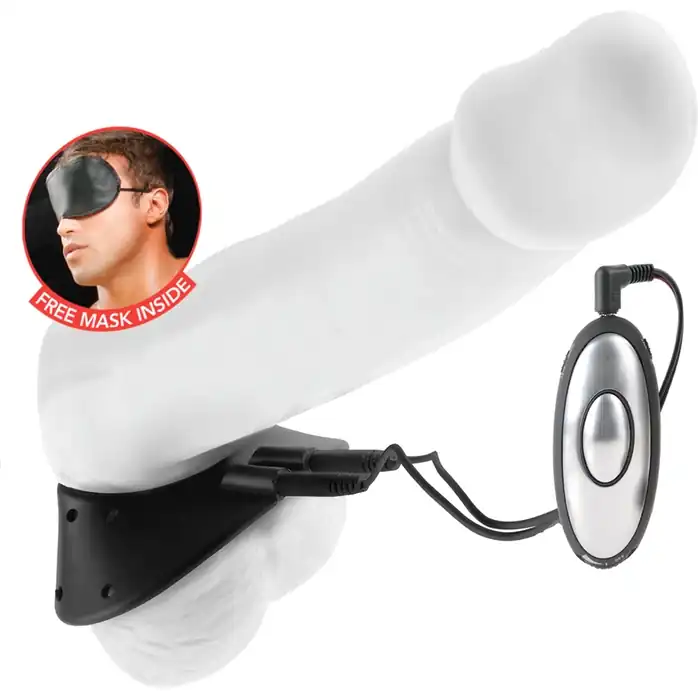 Электростимулятор-накладка на мошонку Shock Therapy Silicone Parachute - Fetish Fantasy Shock Therapy