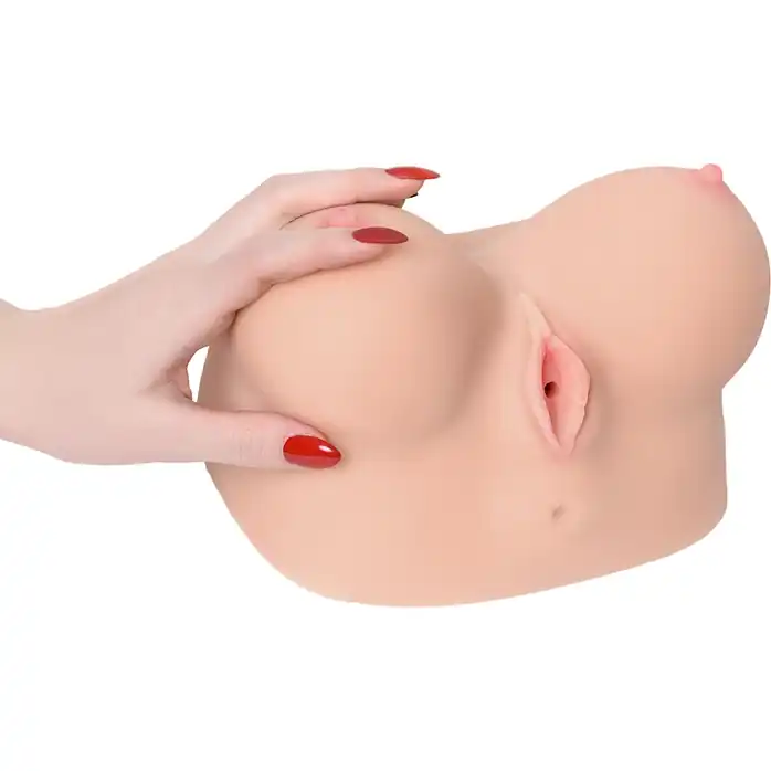 Полуторс Juliana Breast в виде груди с вибровагиной. Фотография 5.