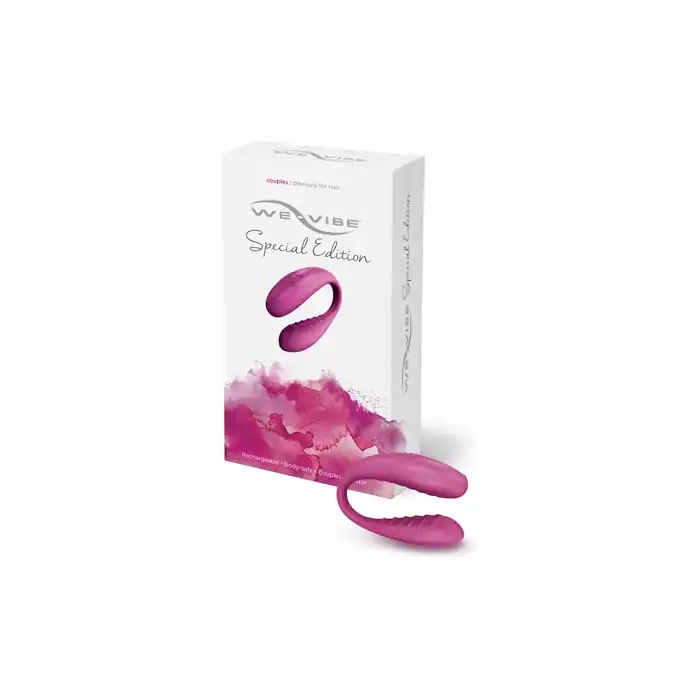 Малиновый вибромассажер We-Vibe Special Edition