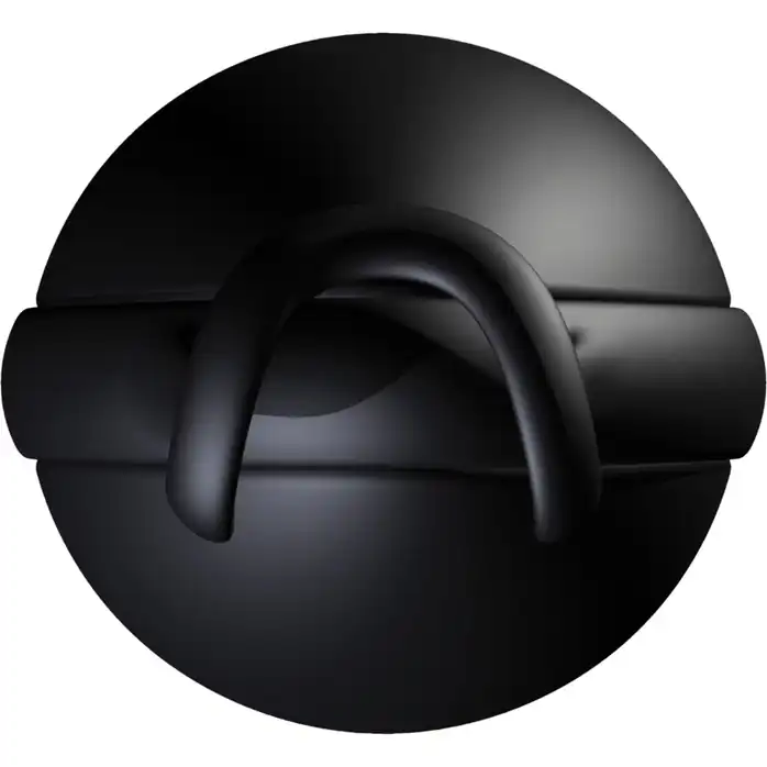 Чёрные вагинальные шарики Joyballs Secret. Фотография 3.