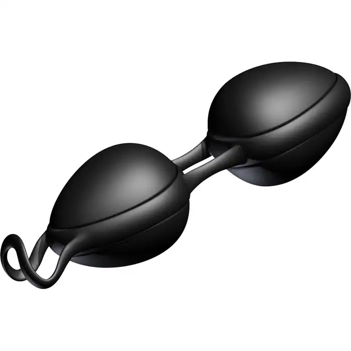 Чёрные вагинальные шарики Joyballs Secret