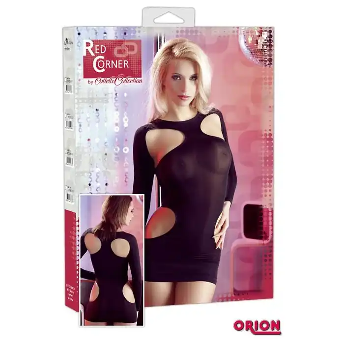 Обтягивающее платье с волнительными вырезами - Red Corner by Cottelli Collection