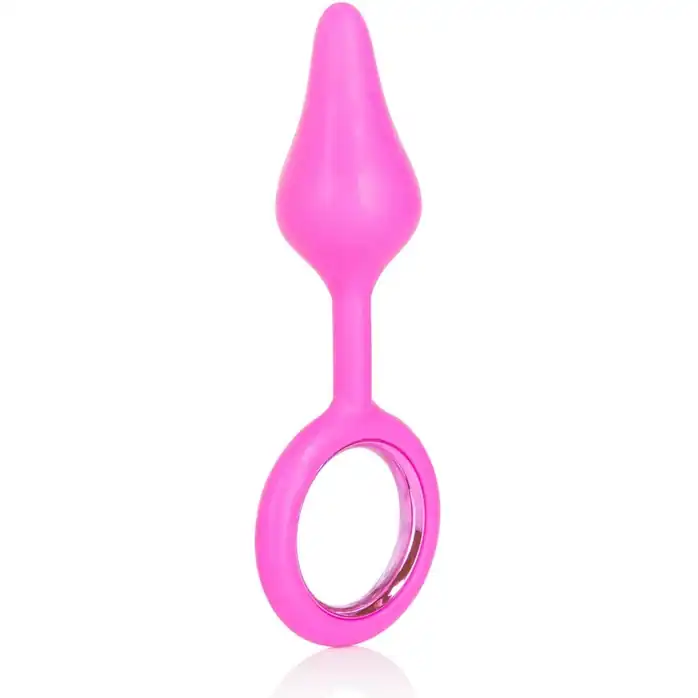 Розовая анальная пробка Booty Call Booty Tickler - 9,5 см - Booty Call. Фотография 2.