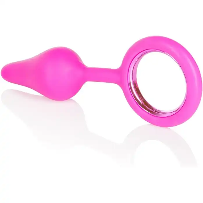 Розовая анальная пробка Booty Call Booty Tickler - 9,5 см - Booty Call. Фотография 4.