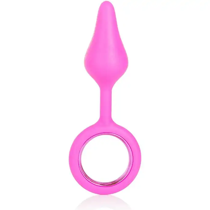 Розовая анальная пробка Booty Call Booty Tickler - 9,5 см - Booty Call
