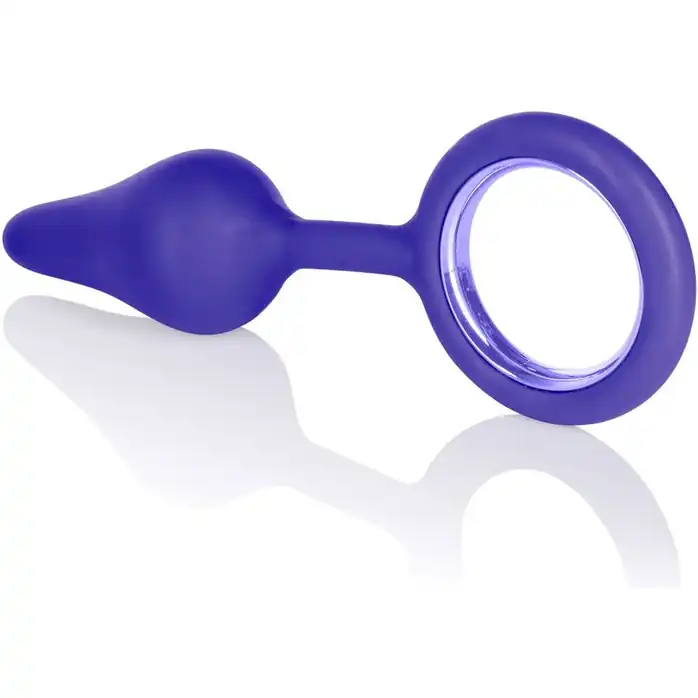 Фиолетовая анальная пробка Booty Call Booty Tickler - 9,5 см - Booty Call. Фотография 4.