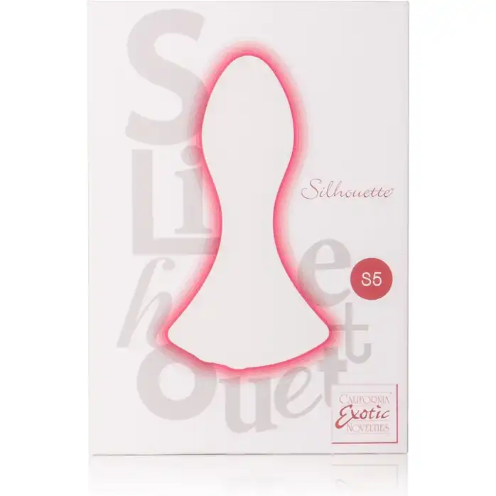 Перезаряжаемый красный вибромассажер Silhouette S5 - 10,25 см - Silhouettes. Фотография 6.