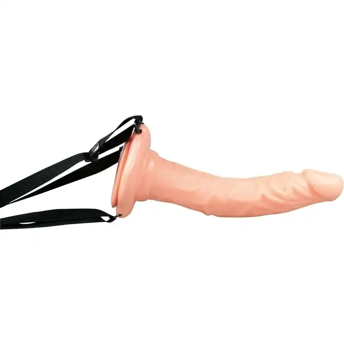 Женский страпон на тонких ремешках - 22 см - You2Toys. Фотография 2.
