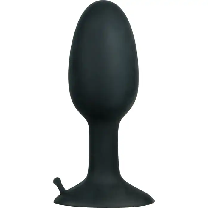 Полая анальная пробка с шариком Small Silicone Plug - 8 см - You2Toys