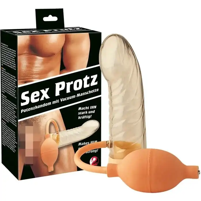 Вакуумная помпа по форме пениса - 18 см - You2Toys