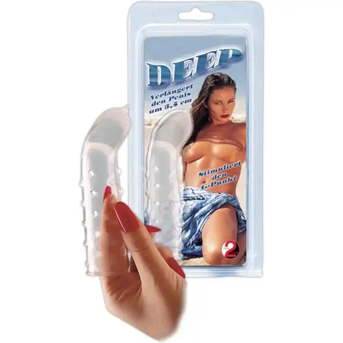 Насадка на пенис для стимуляции точки G - 13 см - You2Toys