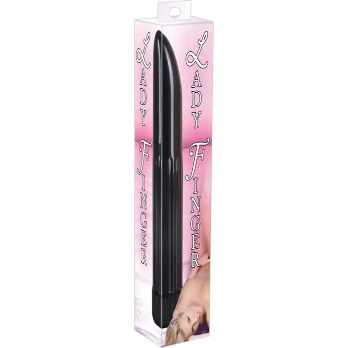 Черный вибратор Ladyfinger - 13 см - You2Toys. Фотография 4.