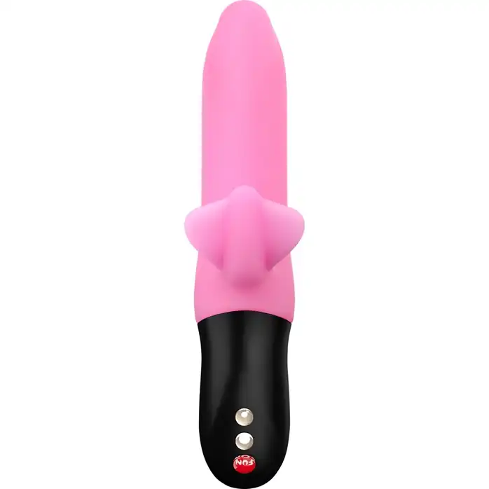 Нежно-розовый пульсатор с клиторальным лепестком Bi Stronic Fusion - 21,5 см. Фотография 2.