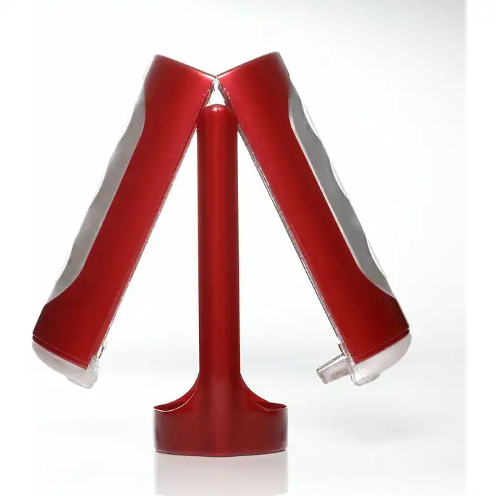 Красный фаллостимулятор FLIP HOLE RED - FLIP Series. Фотография 4.