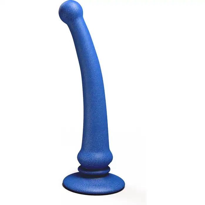 Синий анальный стимулятор Rapier Plug - 15 см - Back Door Collection