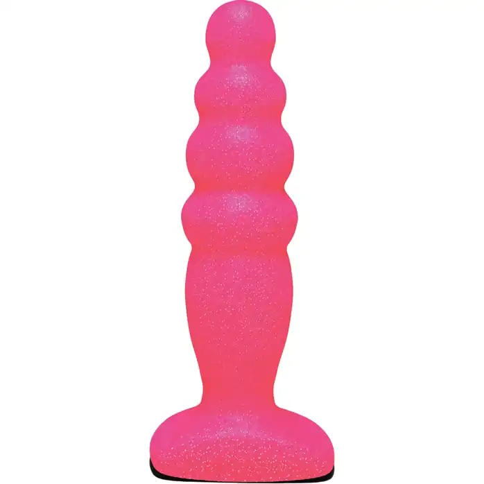 Розовый анальный стимулятор Small Bubble Plug - 11 см - Back Door Collection