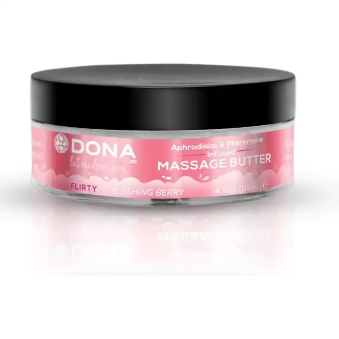 Увлажняющий массажный крем-масло DONA Flirty Blushing Berry - 115 мл - DONA